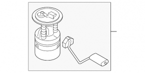 Fuel pump petrol pump Nissan Murano z52 15-