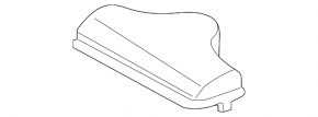 Air intake cover VW Passat 20-22 2.0T
