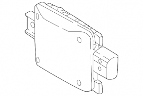 Blind spot sensor right VW Jetta 19-