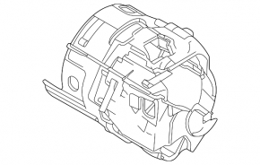 Polestar 2 21- Front Electric Motor Cover