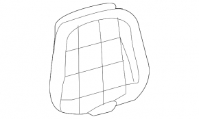 Left ventilation shield Audi A3 8V 16-18 e-tron