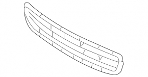 Front bumper grille lower Toyota Camry v40 07-09