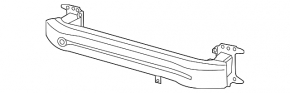 Front Bumper Reinforcement VW Beetle 12-16