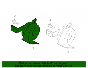 Signal left Mini Cooper Countryman R60 10-16 low