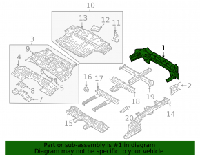 Kia Sorento 2021-2025 rear panel