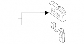Right hood lock Audi Q3 8U 15-18 with sensor