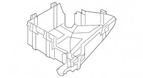 Underhood fuse box housing Hyundai Tucson 16-21