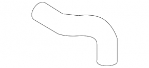 Coolant hose for the filler neck of a Honda HR-V 16-22