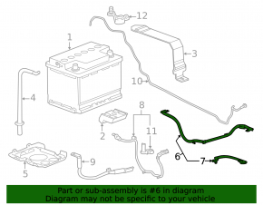 Chevrolet Volt 11-15 Positive Terminal Wiring