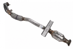 Intake pipe with catalytic converter Chevrolet Malibu 13-15 2.5 under 1 pipe, broken stud