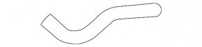 Upper cooling hose for Hyundai Tucson 16-18 1.6T, 3-piece assembly with quick release