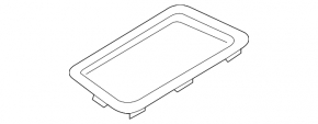Trunk tray small BMW 3 F30 12-18