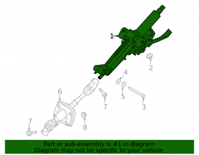 Kia EV6 22-24 steering column