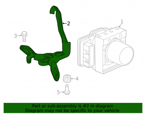 ABS Bracket Honda HR-V 16-22