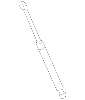 VW Tiguan 18-24 Hood Shock Absorber