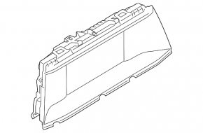Monitor, display, navigation BMW 5 F10 14-16 10.25"