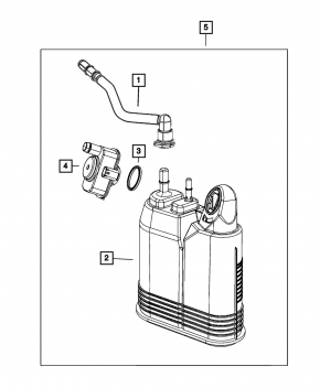 Jeep Grand Cherokee WL 21-25 Carbon Canister