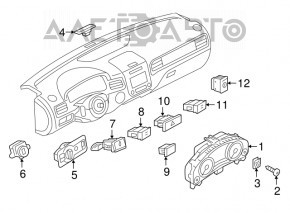 Light control VW Touareg 11-17 under PTF