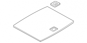 Audi Q3 trunk floor 8U 15-18 black