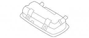 Occupant Sensor Kia Sorento 21-25 gray on the ceiling