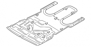 Engine protection Porsche Panamera 17-23