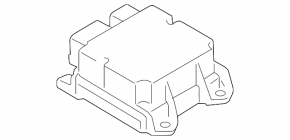 Module srs airbag computer airbags Ford Mustang mk6 15-17
