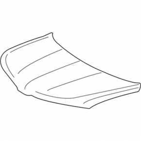 Hood bare Lincoln Nautilus 19-23