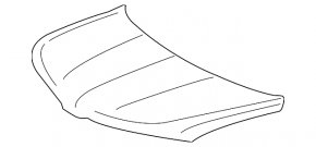 Hood bare Lincoln Nautilus 19-23