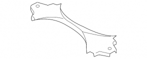 Mazda CX-7 battery mount (06-12)