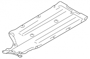 Left underbody protection for Toyota GR86 22-26
