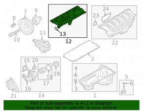 Oil receiver BMW X5 E70 3.0 N55