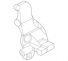 Alternator bracket Nissan Rogue 22-24 1.5T type 2
