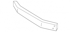 Toyota Prius 2009 Front Bumper Reinforcement