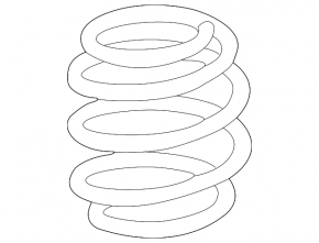 Front left spring for Kia EV6 22-24 AWD (R19)