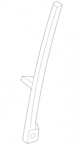 Front right door glass guide Honda Insight 19-22