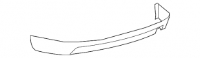 Toyota Camry v40 SE rear bumper lip