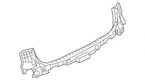 Rear bumper mount, central upper, Audi Q3 83A 19-25