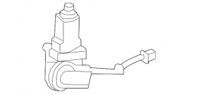 Rear left window lift motor Lexus Hs250h 10-12