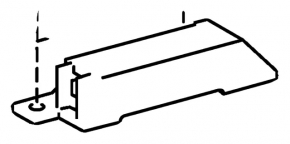 Antenna Keyless Toyota Camry v40 rear shelf