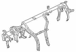 Under-torpedo pipe reinforcement Audi A3 8V 15-20 4d, 5d