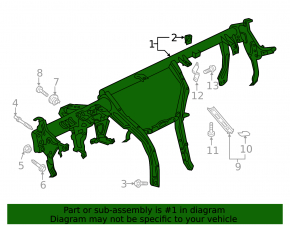 Under-torpedo pipe reinforcement Audi A3 8V 15-20 4d, 5d