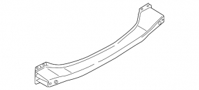 Rear bumper reinforcement Porsche Cayenne 958 11-14