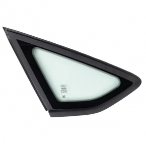 Window blind glass rear left Ford Focus mk3 11-18 5d with molding matte, tinted