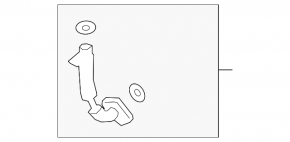 Ford Edge 19-24 2.0T Turbo Oil Return Line