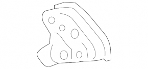 Trunk door bumper outer right Ford Explorer 20-
