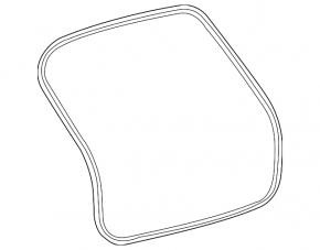 Rubber Seal Trunk Door Ford Escape MK4 20-