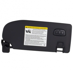 Left visor Ford Mustang Mach-E 21-23 black