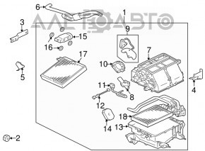 Mitsubishi Galant 04-12 Evaporator