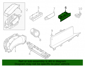 Left steering column switch for Mazda CX-50 23-23 auto