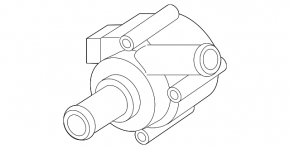 Additional cooling pump for Audi A6 C7 16-18 2.0T